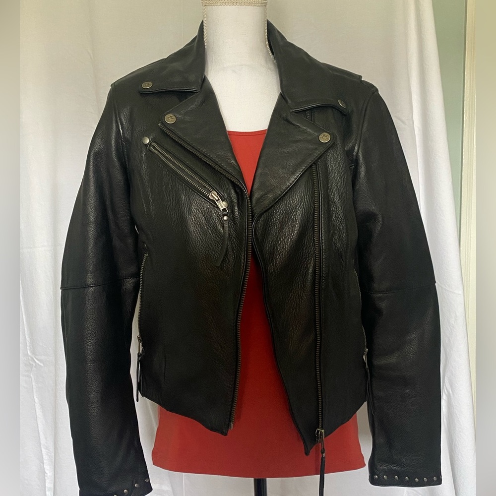 First Classics Studded Leather Jacket